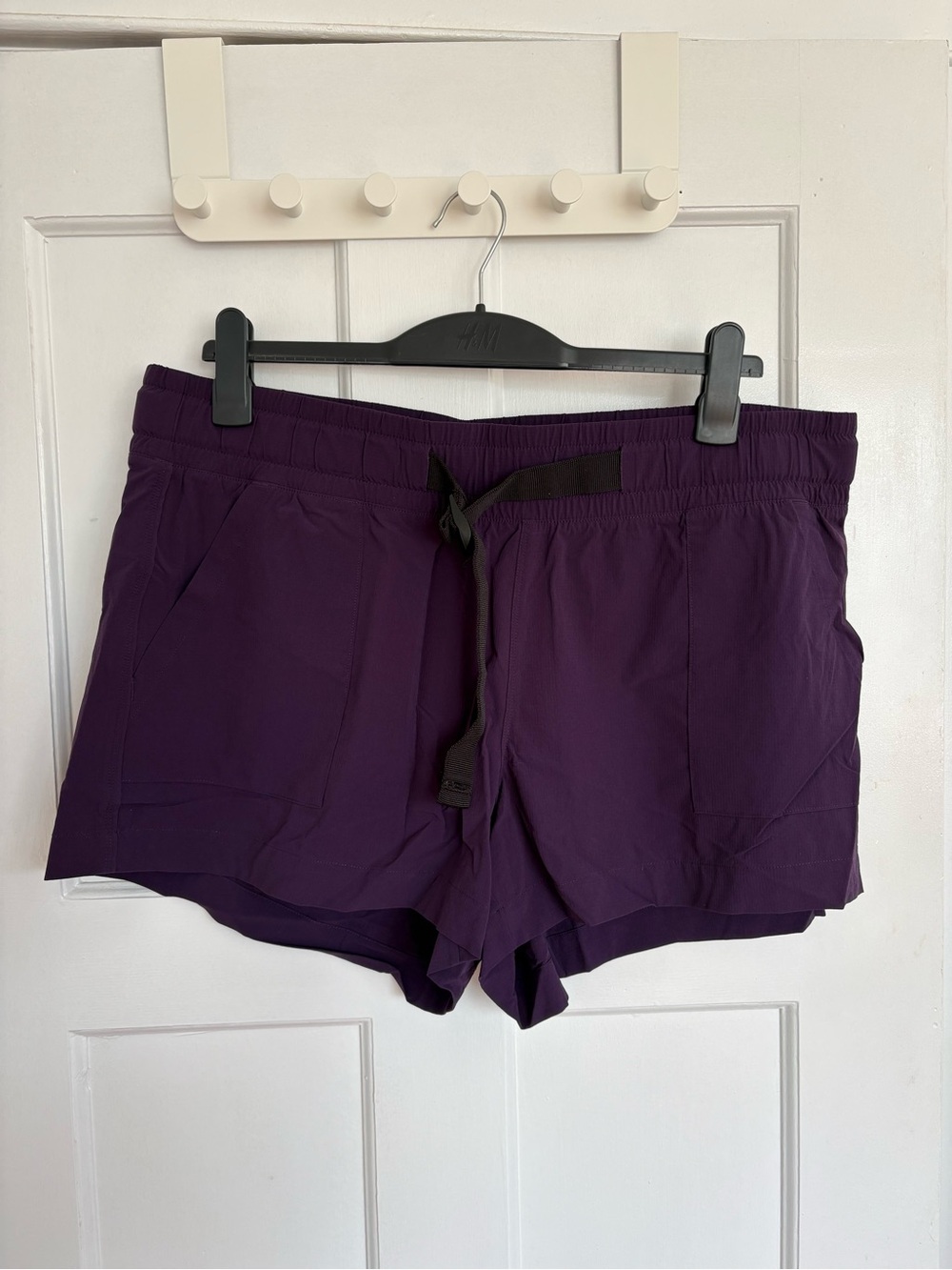 GAP Women's Deep Purple Athletic Shorts